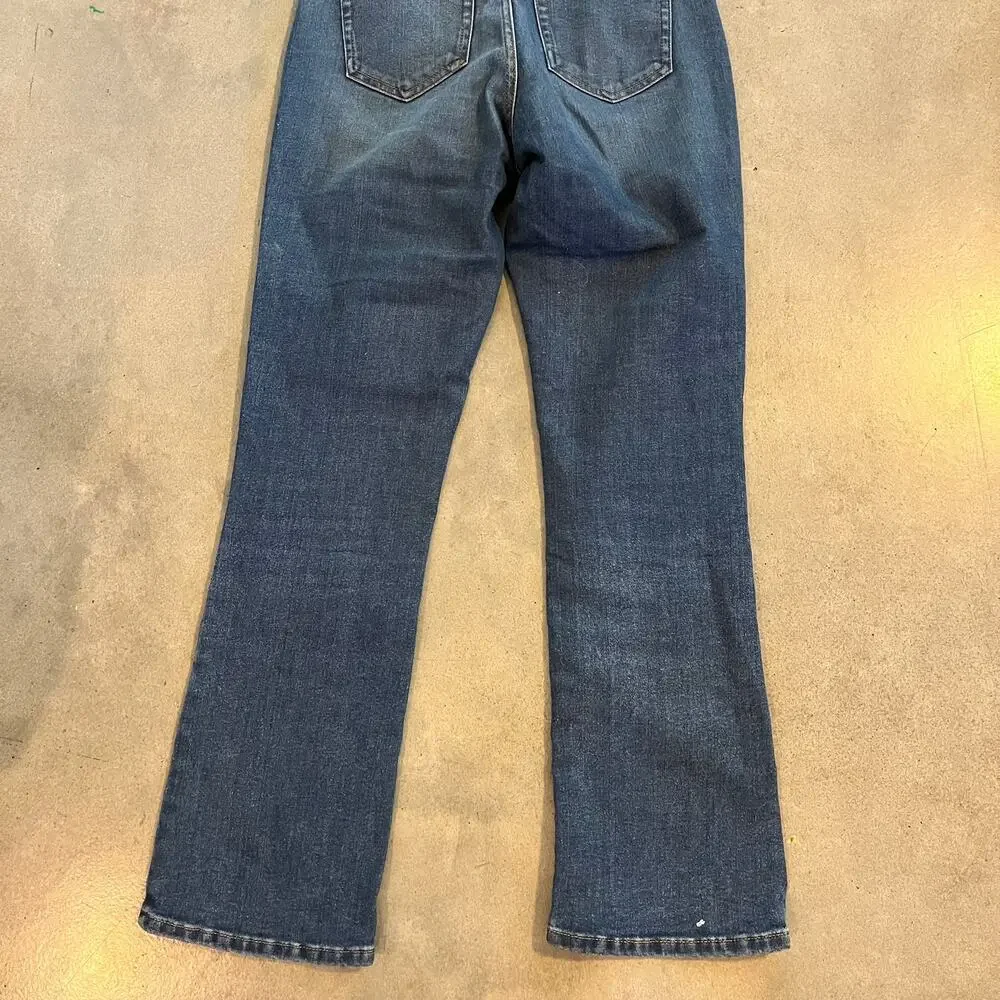 EVERLANE Stretch slim boot cut denim jeans womens size 25 pants western casual